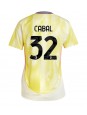 Juventus Juan Cabal #32 Zenski Gostujuci Dres 2024-25 Kratak Rukavima